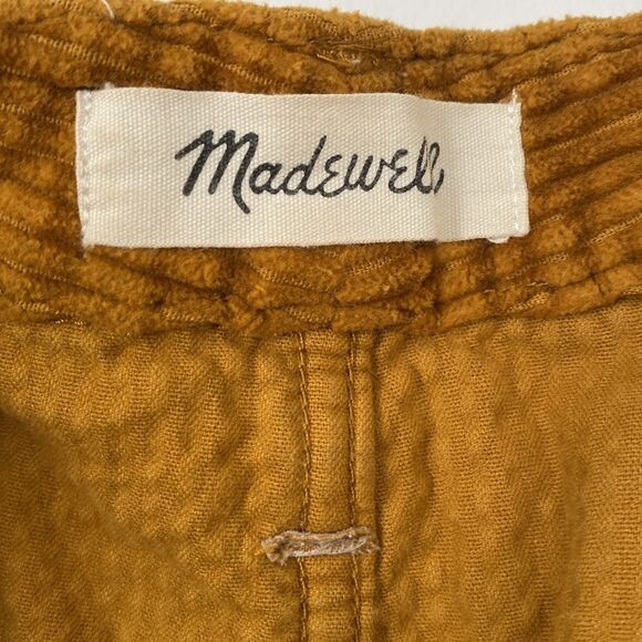 Madewell Brown Corduroy Pants Straight-Leg sz 30 Boho Casual - Picture 7 of 12